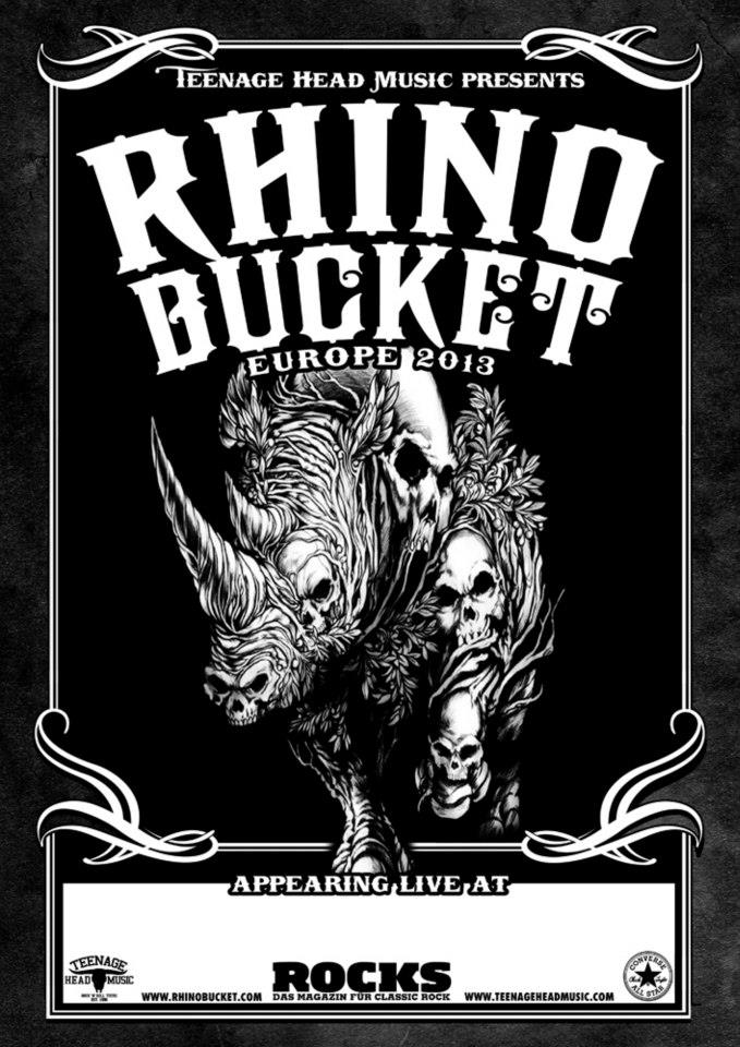 RHINO BUCKET TOUR EUROPEO 2013