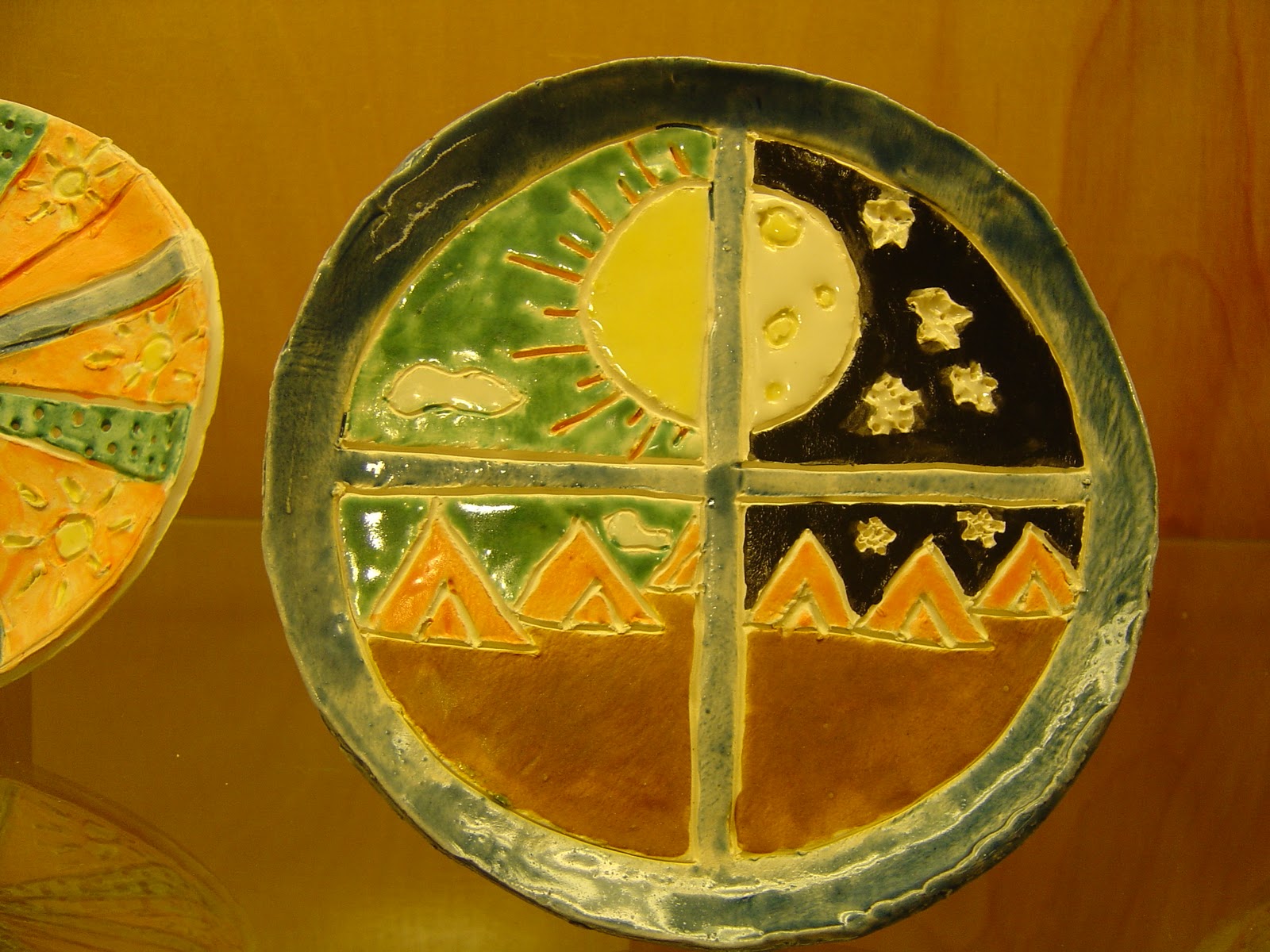 SINKING SPRINGS ART 6th Grade Clay Plates