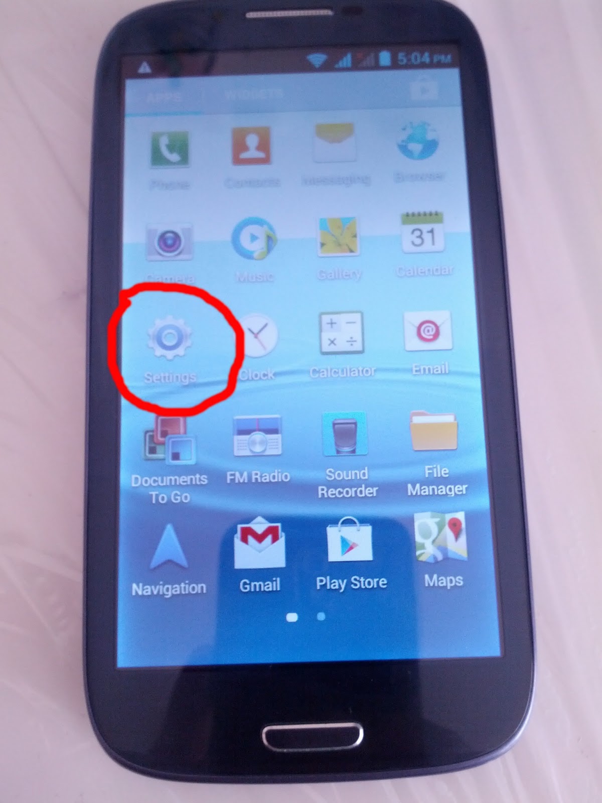 Configurar lenguaje Español