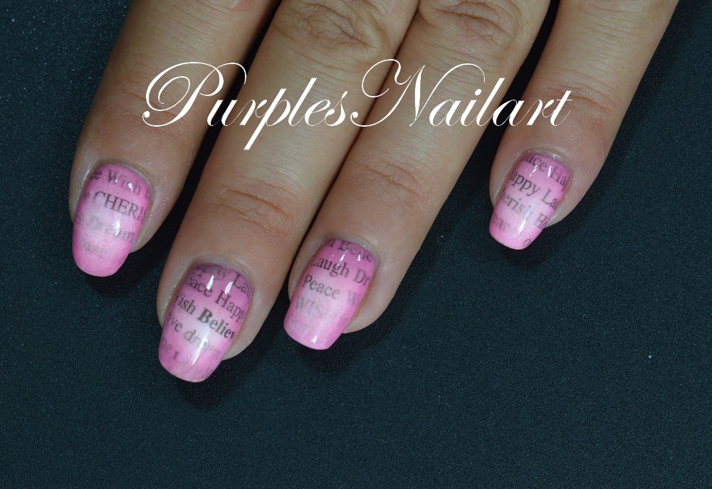 PurplesNailart Nail Art Papier Journal 1