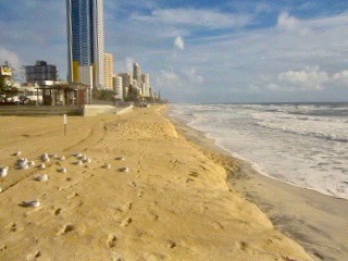 Surfers Paradise Beach Destroyed 2013