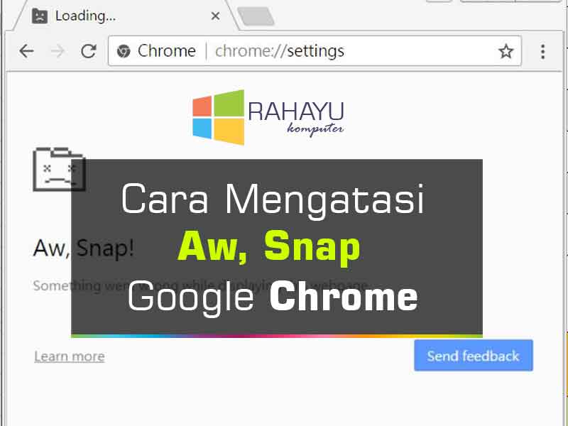 Chrome Aw Snap Error Fix How To Fix 2020