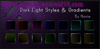 STYLE BRUSES GRADIENT COOL FOR PHOTOSHOP