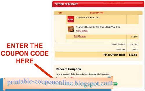 Www pizzahut com coupon code