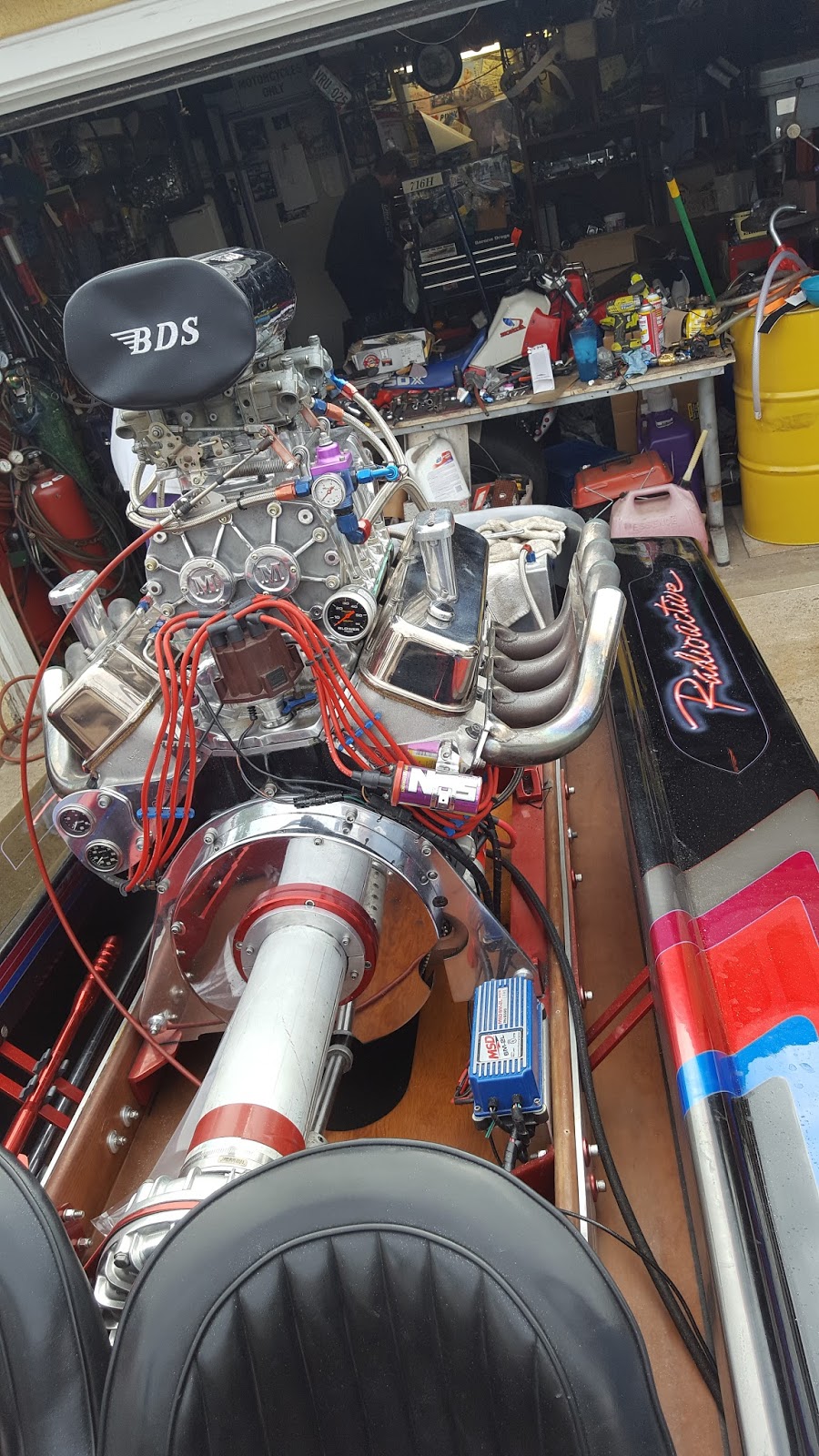 POPPA WHEELIE Pickle Fork Drag Boat