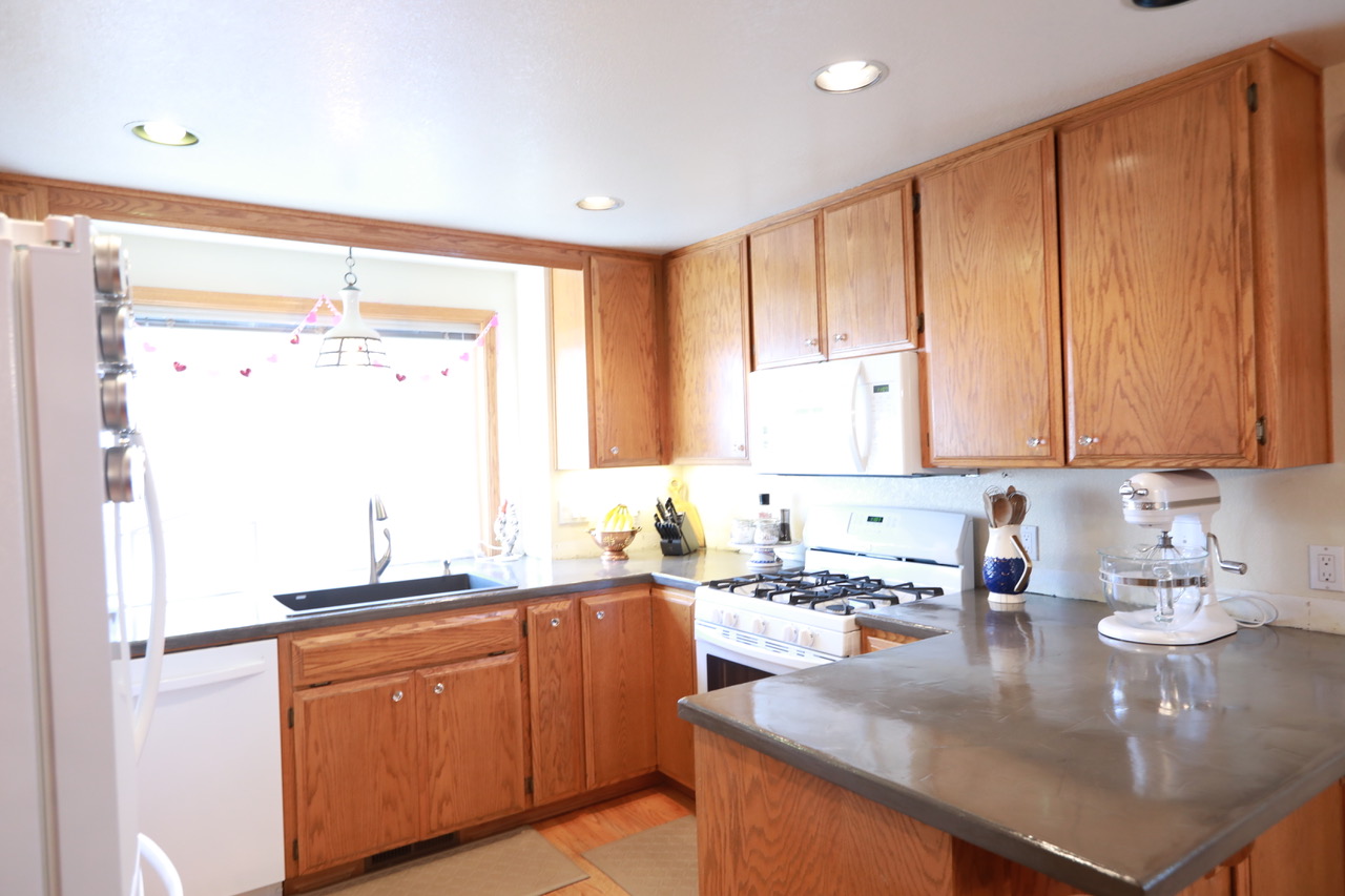 Kitchen Remodel Phase 1 Ardex Countertops Faux Crete Over