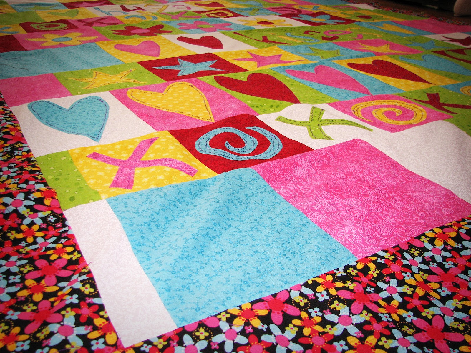 Going's on at the Glenn's Quilt Top Completed