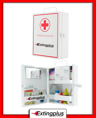 Botiquín Madera 32u | Extingplus