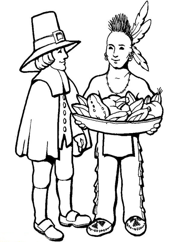 native american indian coloring pages - photo #13