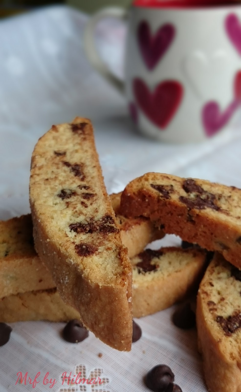 Biscotti con chispas de chocolate Mis recetas favoritas by Hilmar