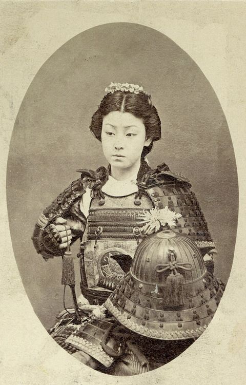 female samurai old photos