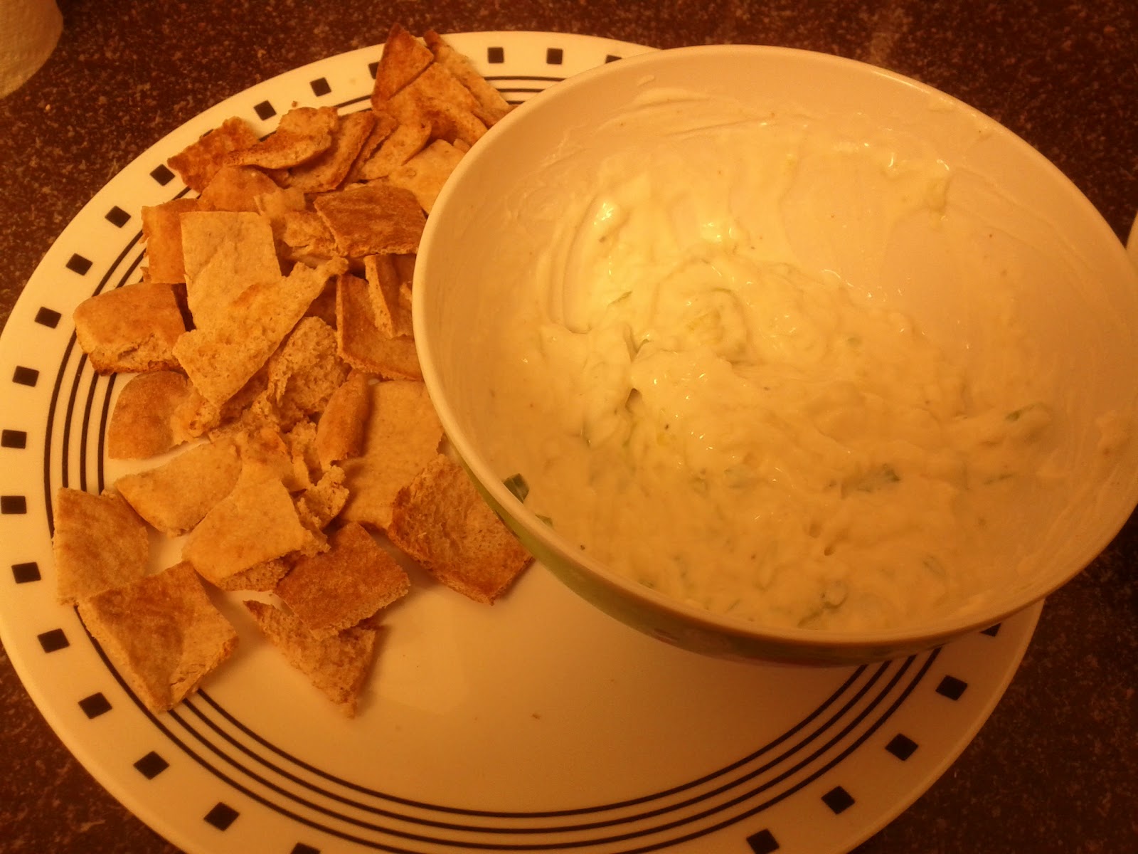 WHAT'S COOKING MD?! HEALTHY ONION DIP WITH PITA CHIPS