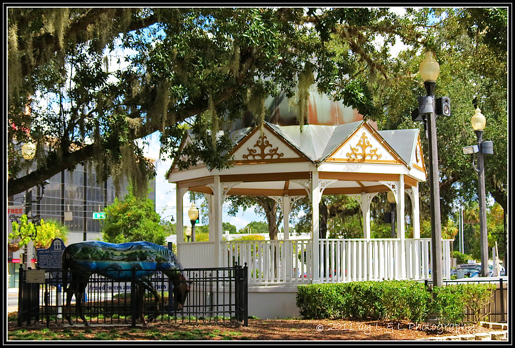 Ocala, Central Florida & Beyond Gazebo on the Square downtown Ocala