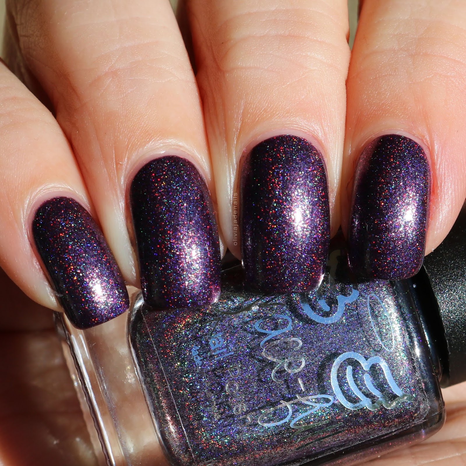 Grace-full Nail Polish Shakin' All Joker swatched by Olivia Jade Nails