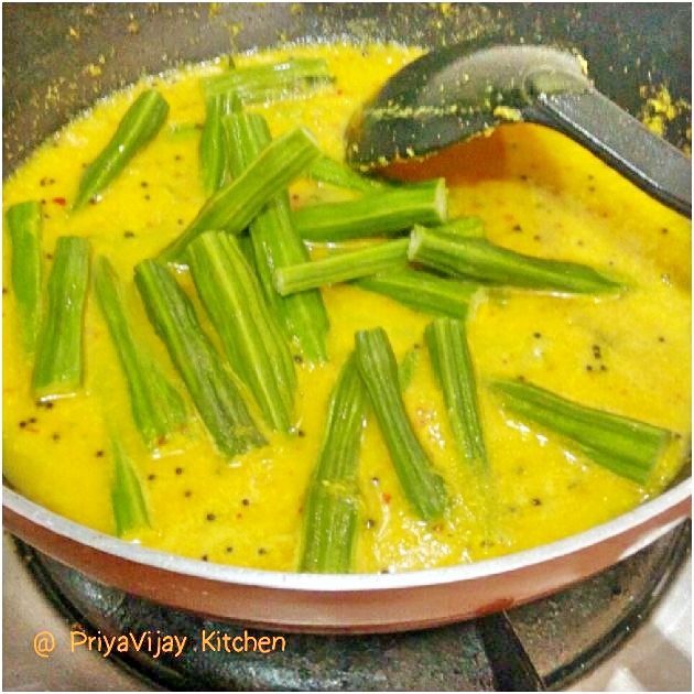 PriyaVijayKitchen Drumstick Kootu Drumstick Recipies Drumstick