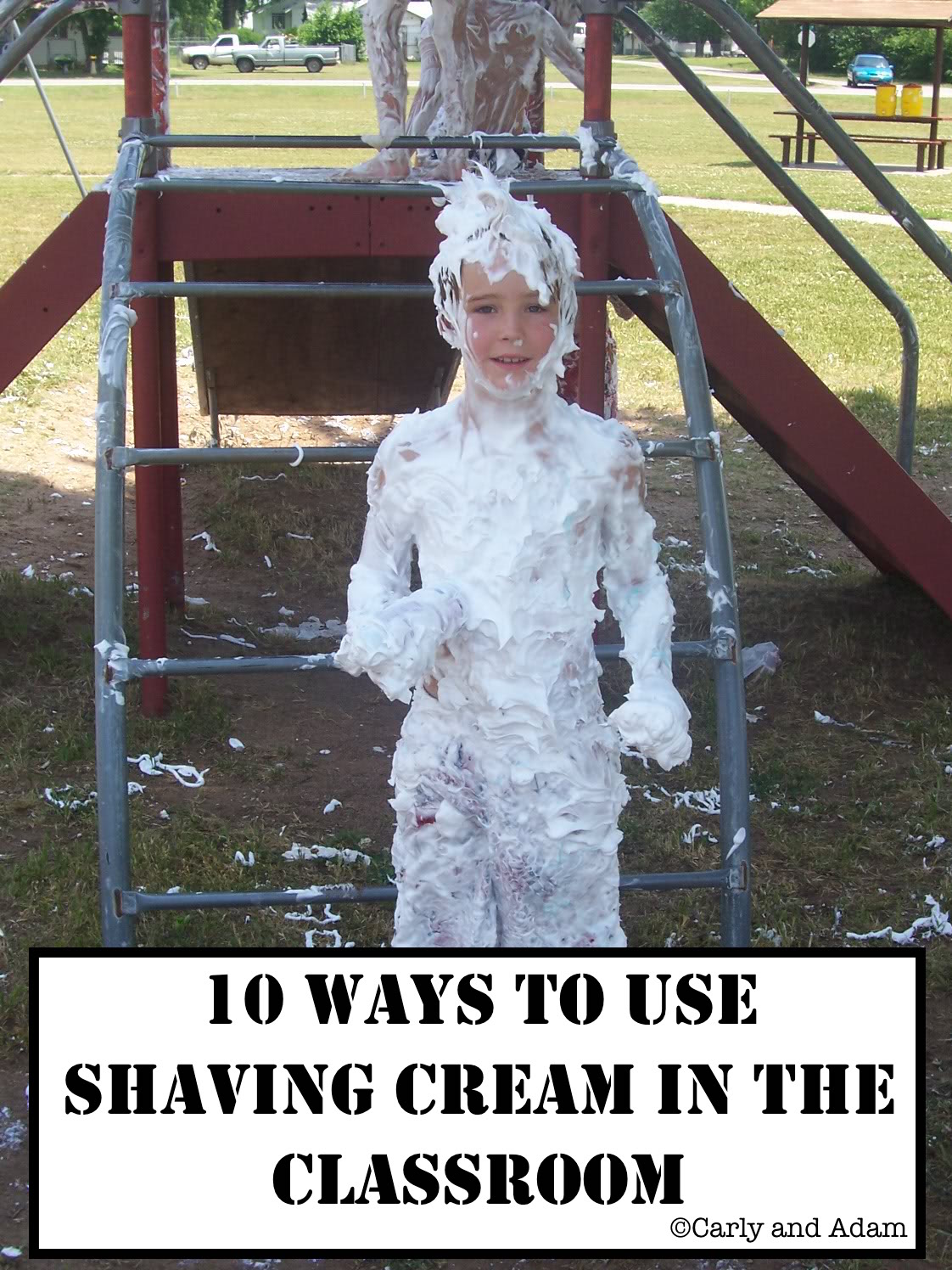 The Carly and Adam Blog 10 Ways to Use Shaving Cream in the Classroom