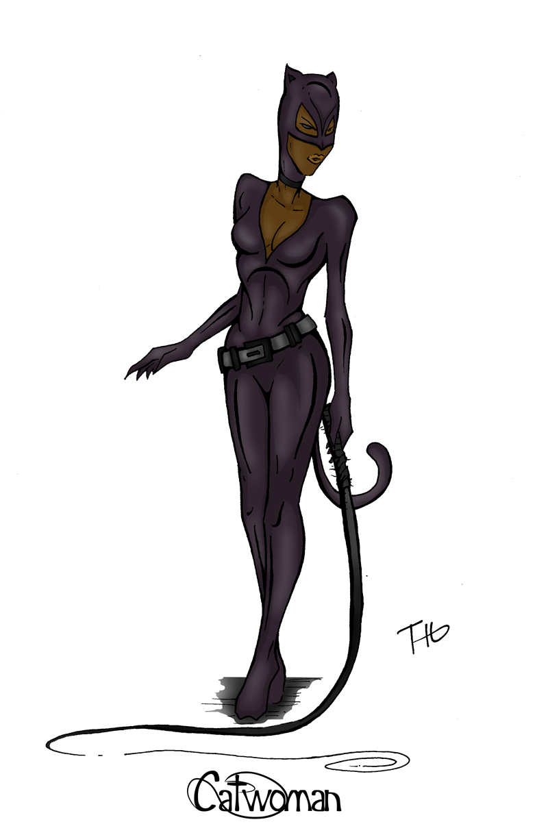 SD&D Dojo: Catwoman Drawing