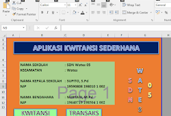 Aplikasi Cetak Kwitansi Bos Sdsmpsma Otomatis Terbaru 2017