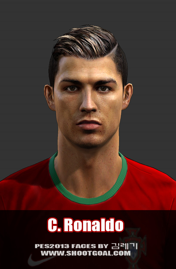 pes-modification: C.Ronaldo Faces by KimRegi
