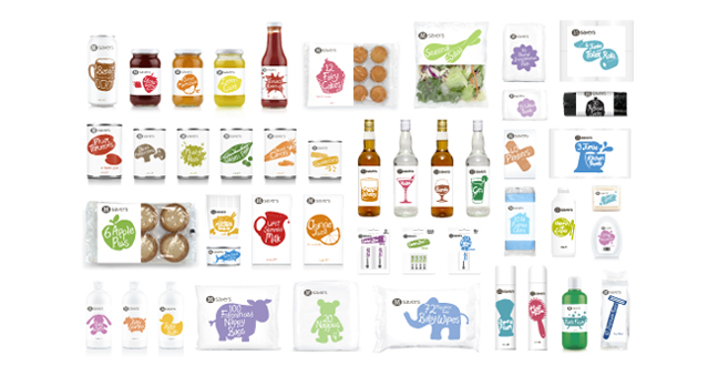Fourchette en carton: Morrisons Supermarket – Morrisons Savers
