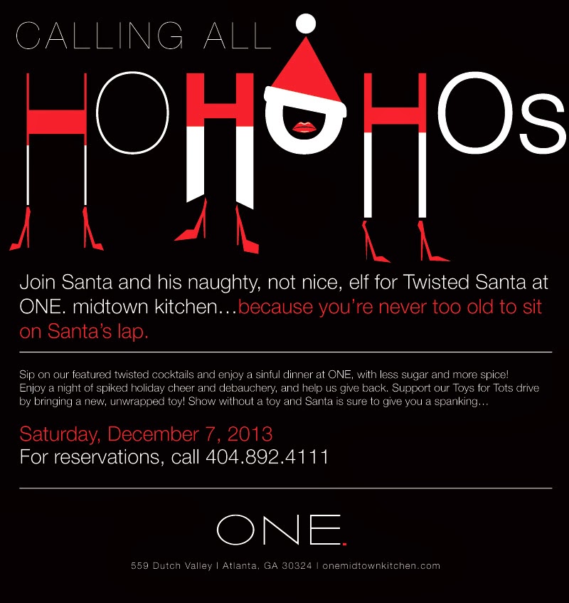 Calling All Ho Ho Ho S Twisted Santa At One Midtown Kitchen