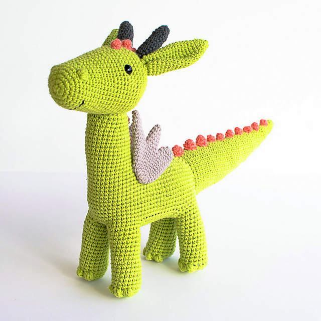 amigurumi dragon crochet pattern