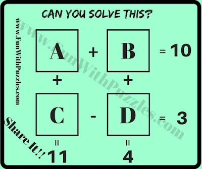 Easy Maths Puzzle Question for Teens | Maths Riddle for Middle School