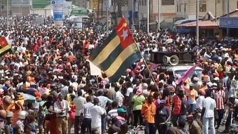 “President Gnassingbe Faure Exit” – Protesters in Togo Cries “President Gnassingbe Faure Exit” – Protesters in Togo Cries