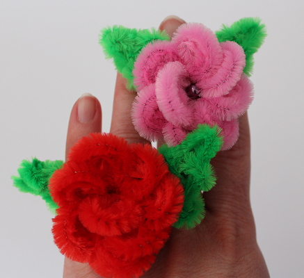 DIY: Blumen-Ring aus Pfeifenputzern | ars vera(e) - DIY-Blog für ...