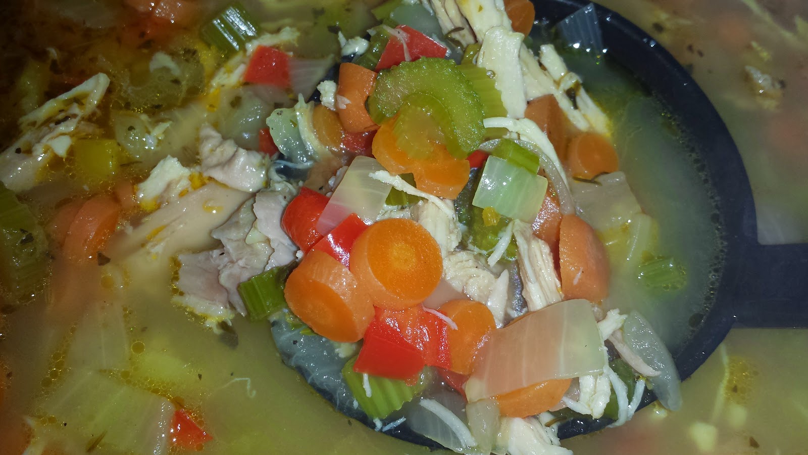 Sha Bang's Kitchen Easy Chicken and Rice Soup (Using Costco Rotisserie