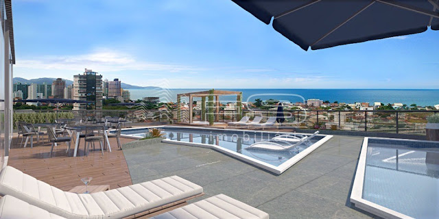 V2222 - PORTLAND PARK - Apartamentos com 2 suítes - 2 vagas de garagem - Frente Avenida - Perequê - Porto Belo/SC