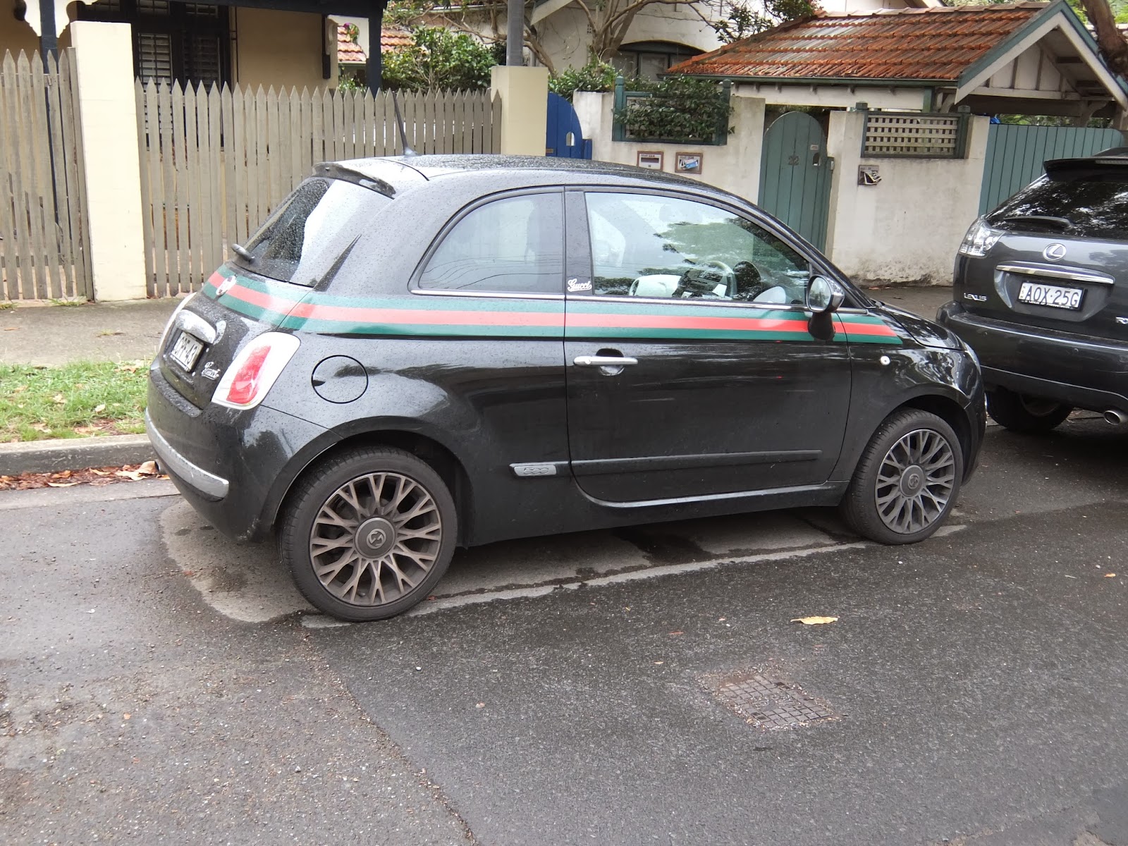 Aussie Old Parked Cars: 2013 Fiat 500 by Gucci