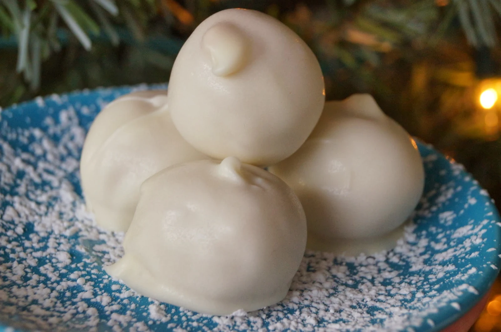 24 Candy Ideas: Peanut Butter Snow Balls