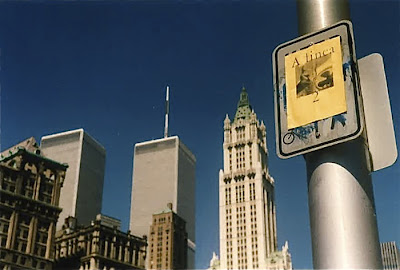 A linea with Twin Towers and Woolworth Building - May 23, 1994