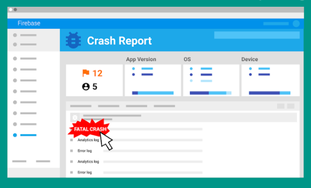 Illustration of Firebase Crash Reporting### Make Faster Data Driven Decisions with Firebase Analytics