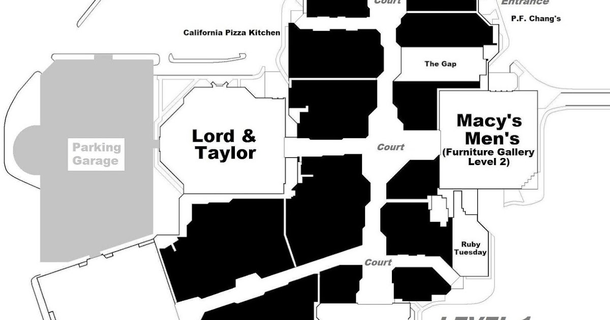 Westfarms Mall Map - BAHIA HAHA