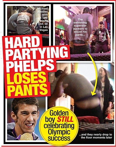 Michael phelps butt naked