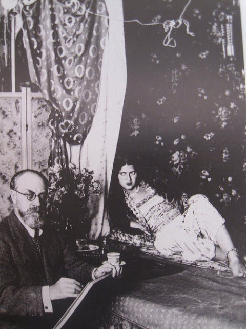 matisse and his model1