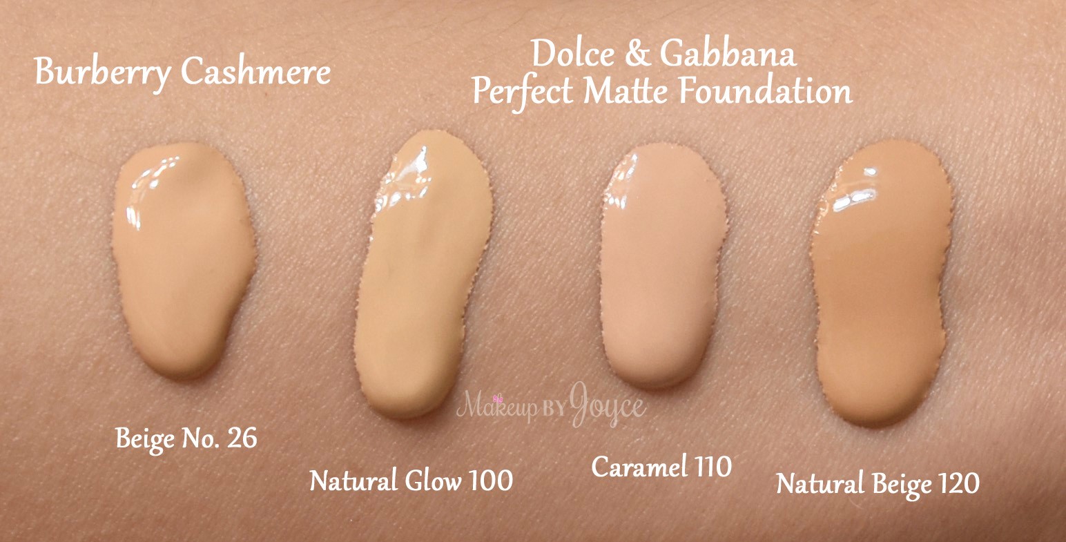 dolce and gabbana perfect matte foundation