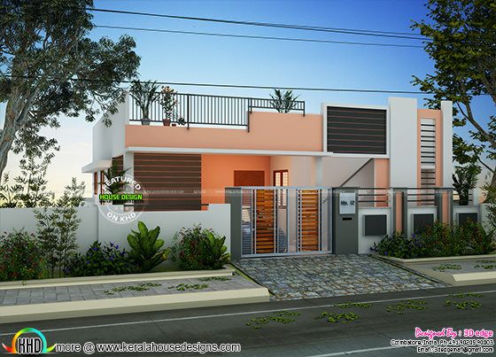 Single floor house 2 bedroom