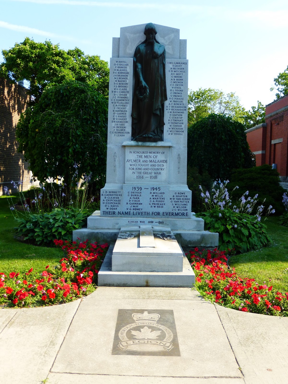 Ontario War Memorials Aylmer