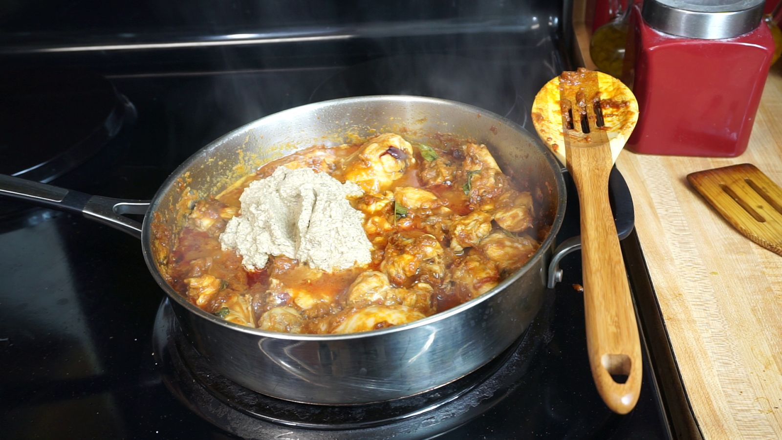 Chicken Curry / Chicken Gravy for Chapathi Steffi's Recipes