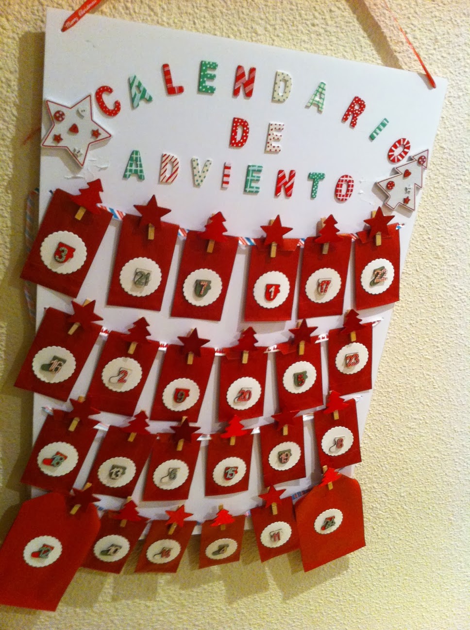 Porque lo hago yo....: CALENDARIO DE ADVIENTO