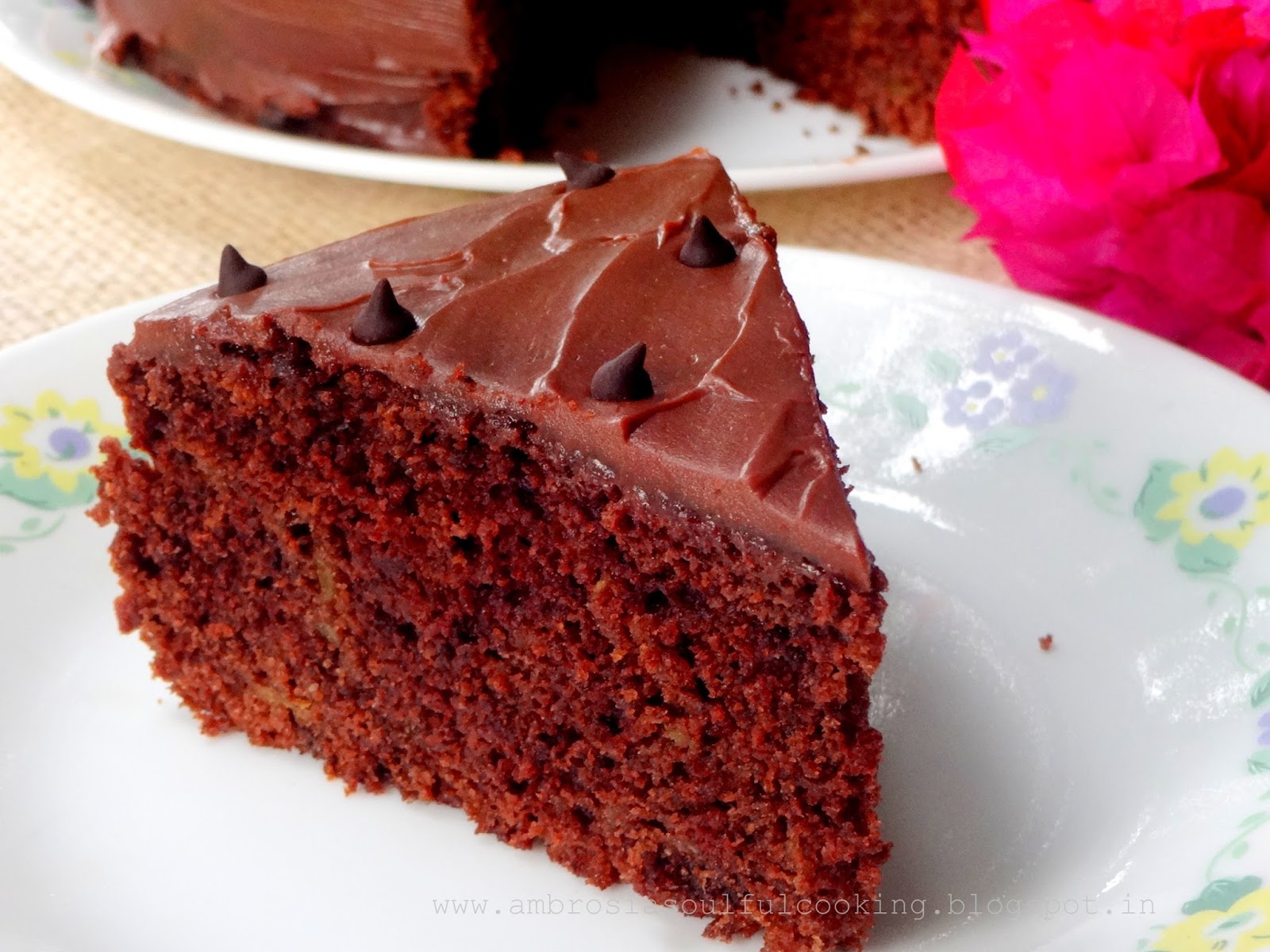 Vegan Chocolate Orange Cake (Wholegrain) Ambrosia