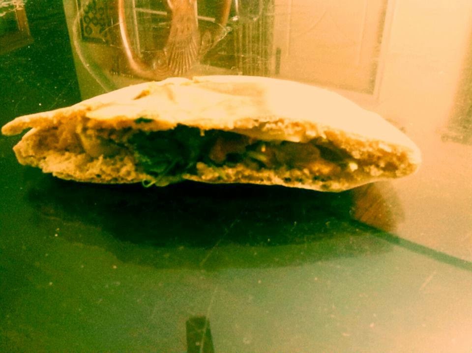 Jayanthi's Indian Recipes Quesadilla, Pita Bread and Brussels sprouts