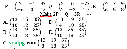 soal un sma matematika ipa