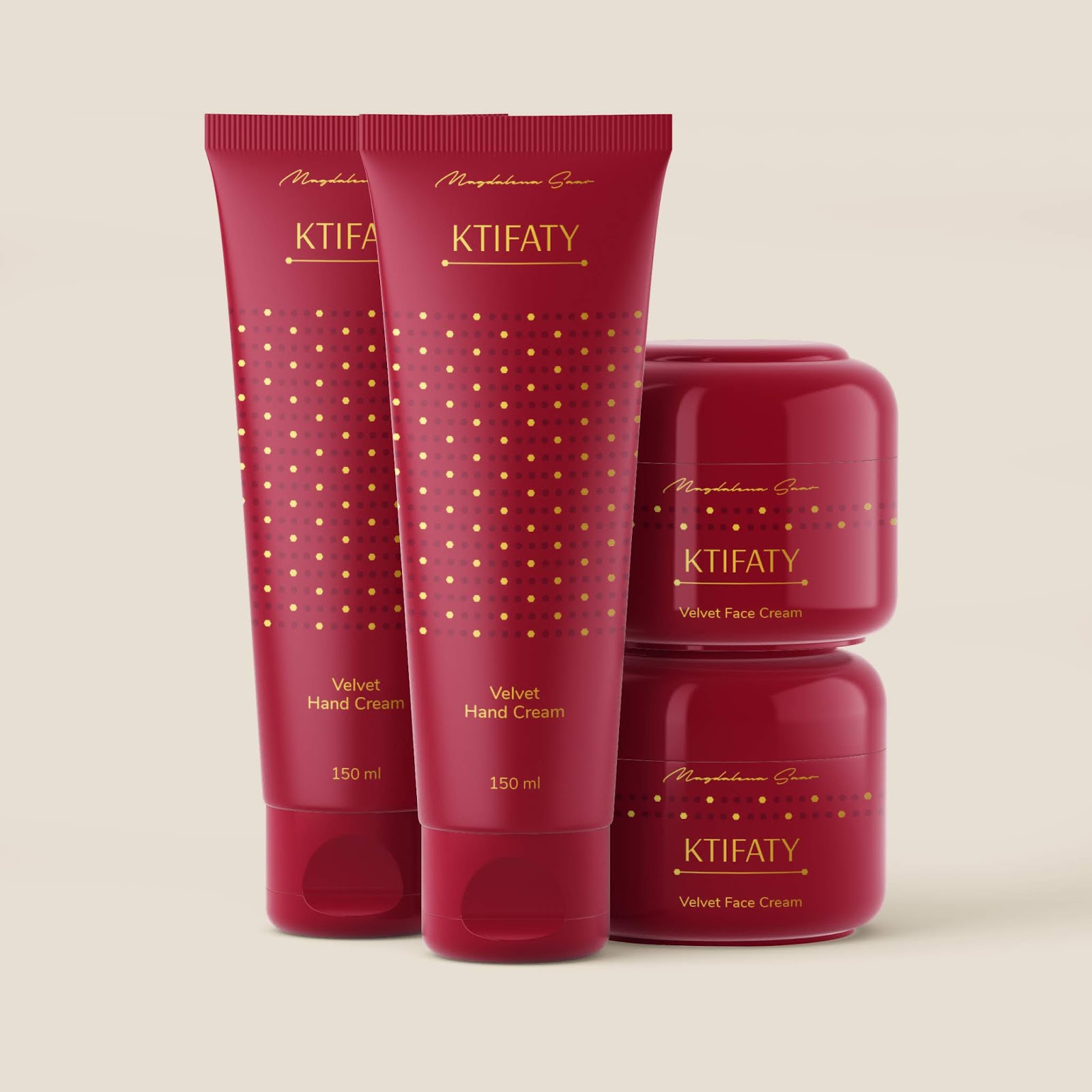 Ktifaty. Velvet Skin Care Packaging Of The World