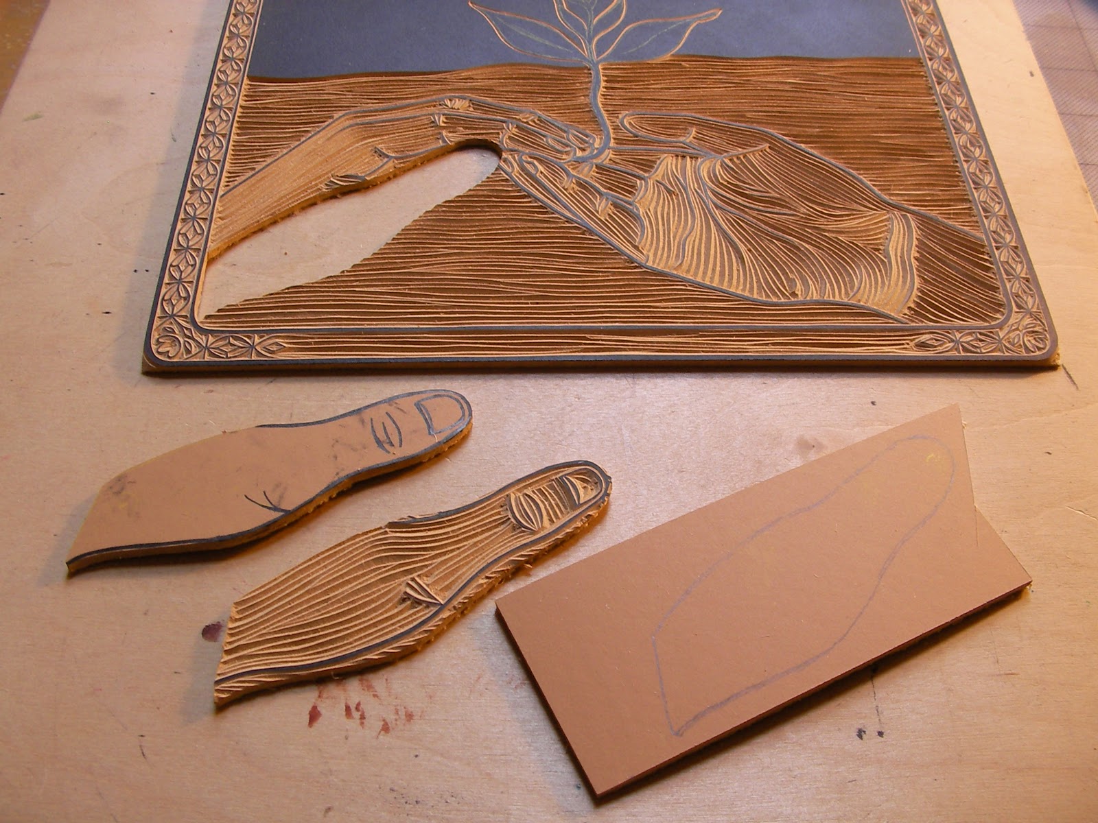 Aijung Kim Linocut Surgery and Other Procedures