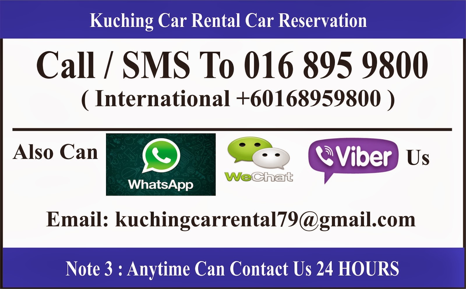 Car Rental Kuching