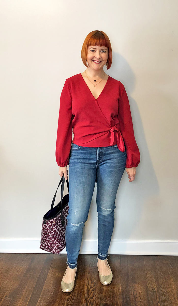 madewell rip and repair jeans